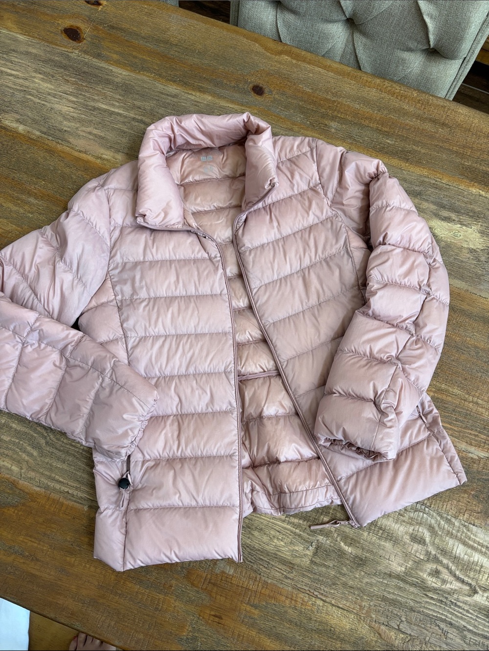 Uniqlo Light Pink Women's Packable Puffer Jacket